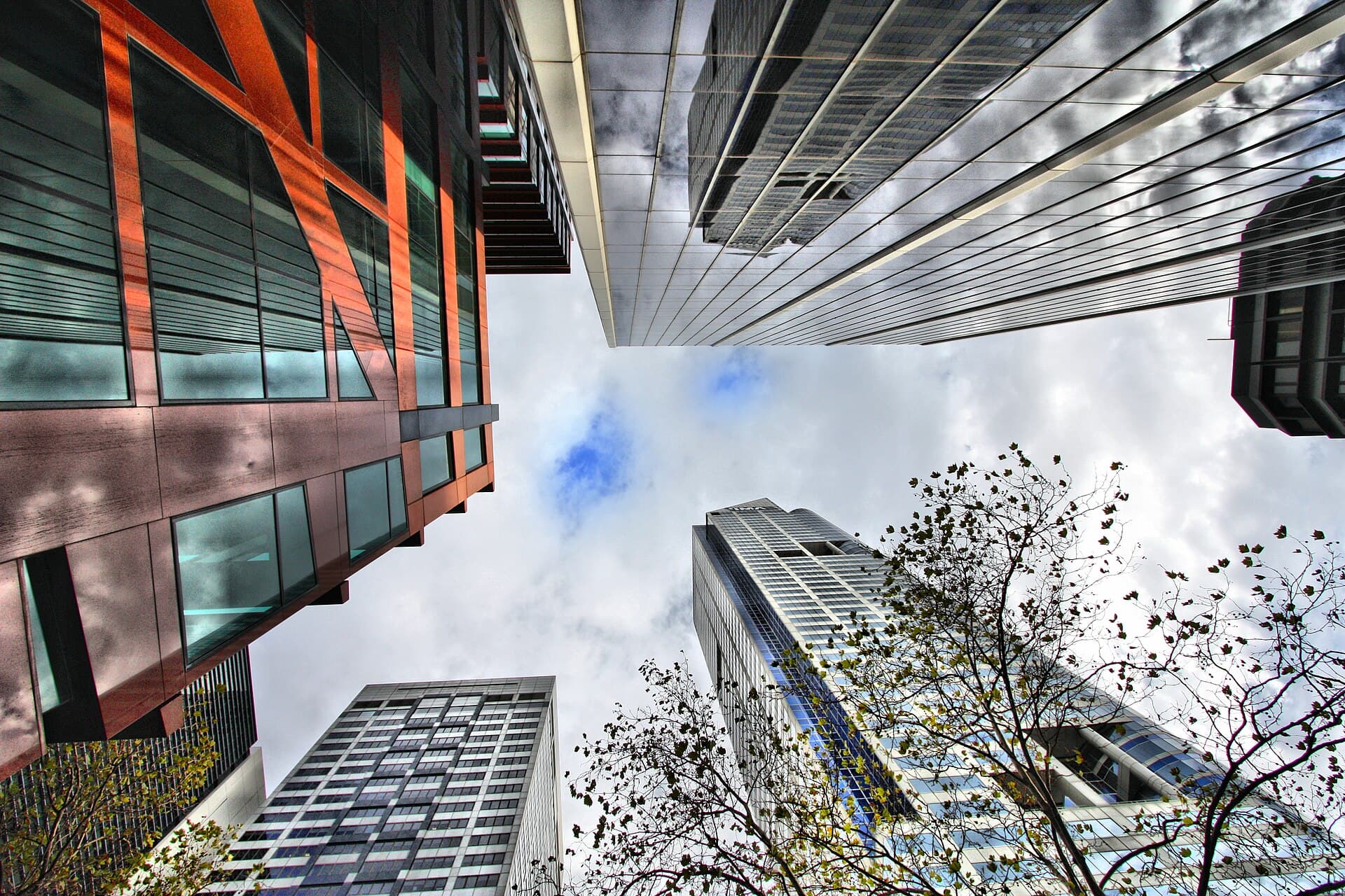 Commercial towers on Bourke Street, Melbourne